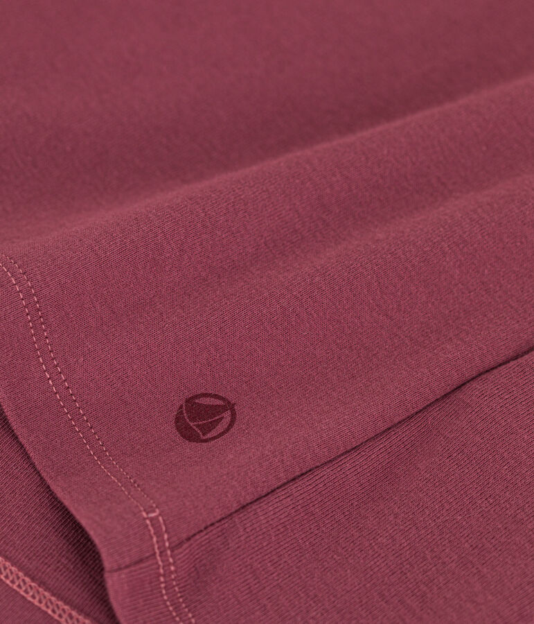 Tee-shirt L'ICONIQUE col rond en coton Femme marron JUKE BOX