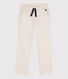 Pantalon regular en serge de coton enfant garçon