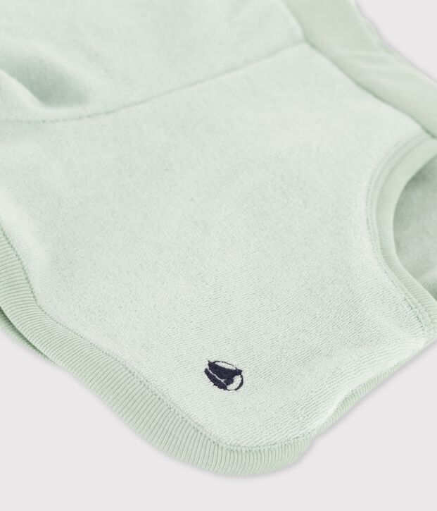Short en bouclette &eacute;ponge enfant fille vert