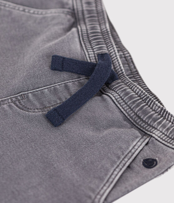 Pantalon denim responsable regular enfant garçon gris GRIS