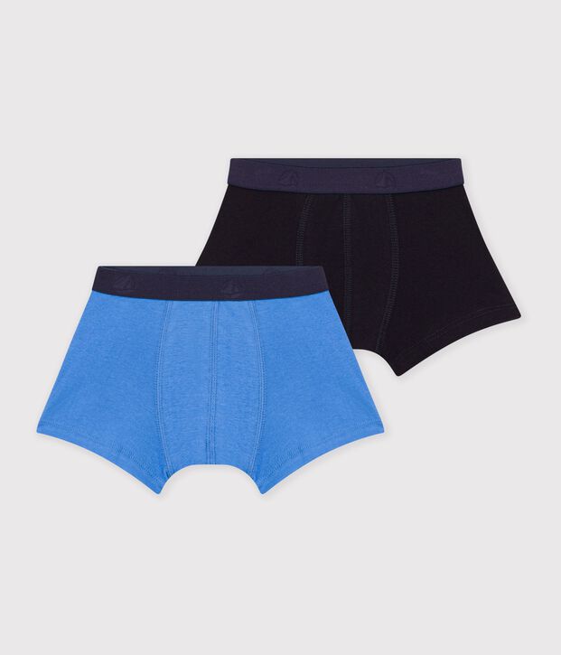 Lot de 2 boxers en coton multicouleur