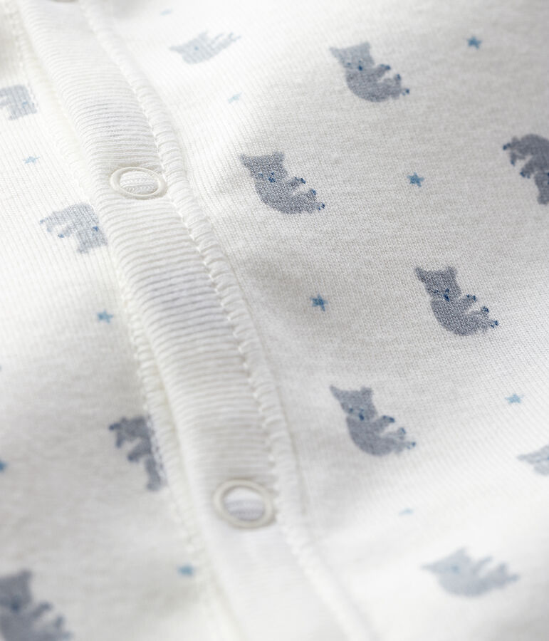 Combisac &agrave; imprim&eacute; koala b&eacute;b&eacute; gar&ccedil;on en c&ocirc;te blanc MARSHMALLOW/blanc MULTICO