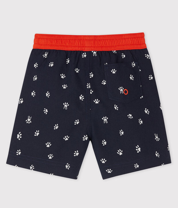 Short de plage b&eacute;b&eacute; gar&ccedil;on imprim&eacute; bleu/multicouleur