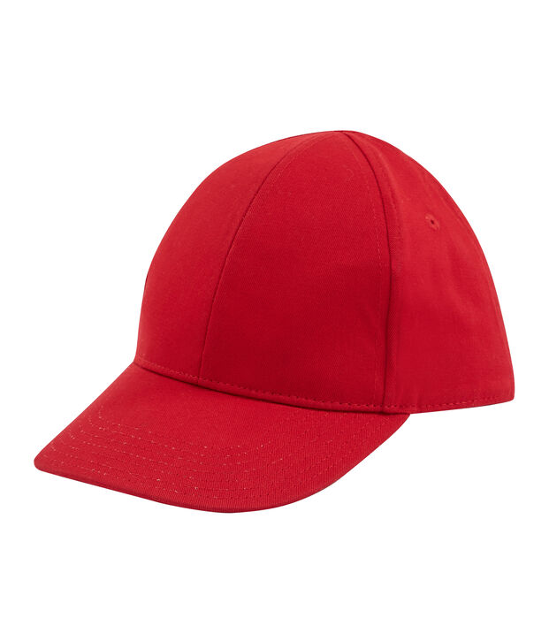 Casquette enfant mixte rouge