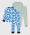 Lot de pyjamas enfant en coton imprimé variante 1