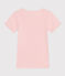 Tee Shirt manches courtes en coton petite fille rose MINOIS