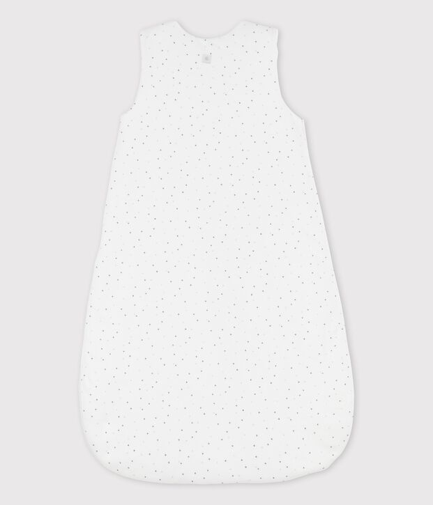 Gigoteuse b&eacute;b&eacute; en tubique blanc/multicouleur