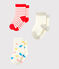 Lot de 3 paires de chaussettes bébé fille variante 1