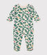 Pyjama en molleton gratté imprimé sapin de Noël bébé