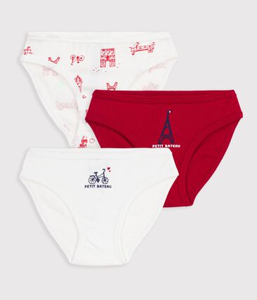 Lot de 3 culottes en coton