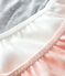 Lot de 3 shorties petite fille en coton biologique variante 1