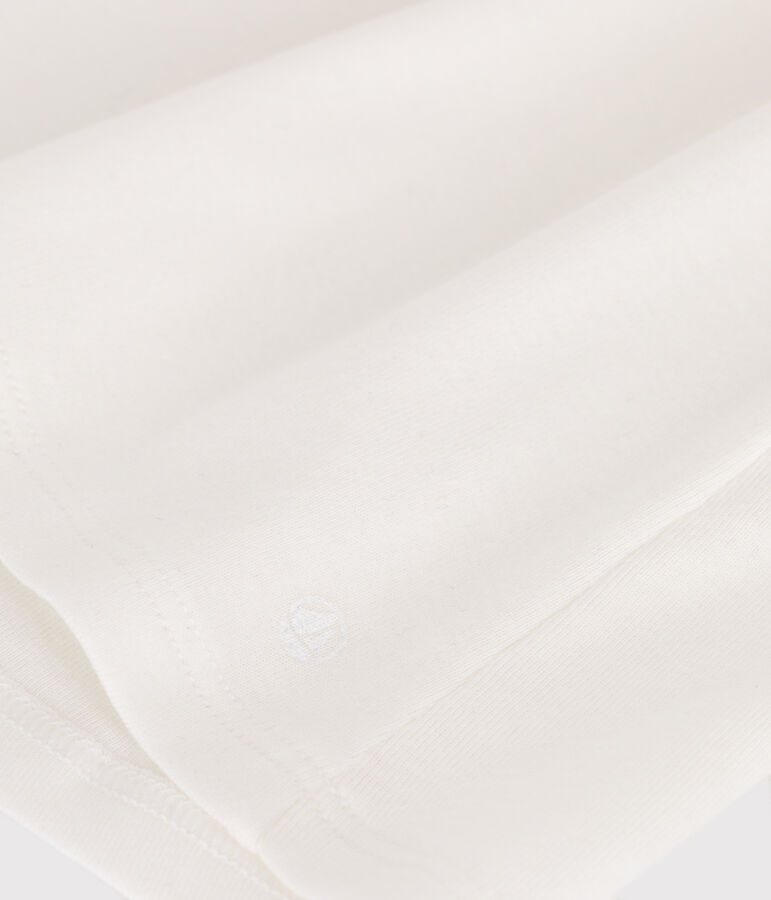 Blouse b&eacute;b&eacute; en coton sans manches blanc MARSHMALLOW