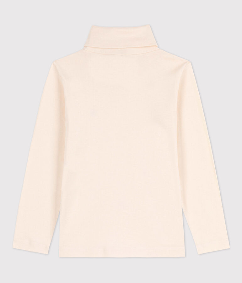 Sous-pull en coton enfant fille / gar&ccedil;on &eacute;cru AVALANCHE