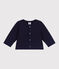 Cardigan bébé en coton uni SOIR
