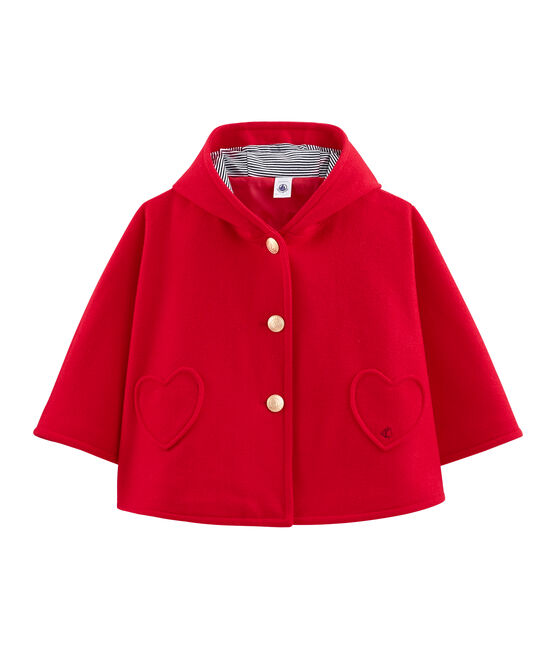 Cape enfant fille rouge TERKUIT