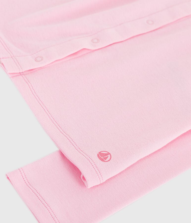 Cardigan enfant en coton uni rose MARQUISE