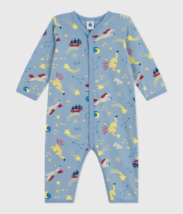 Pyjama bébé en coton sans pieds imprimé