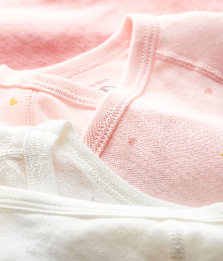 Lot de 3 bodies naissance manches longues b&eacute;b&eacute; variante 2