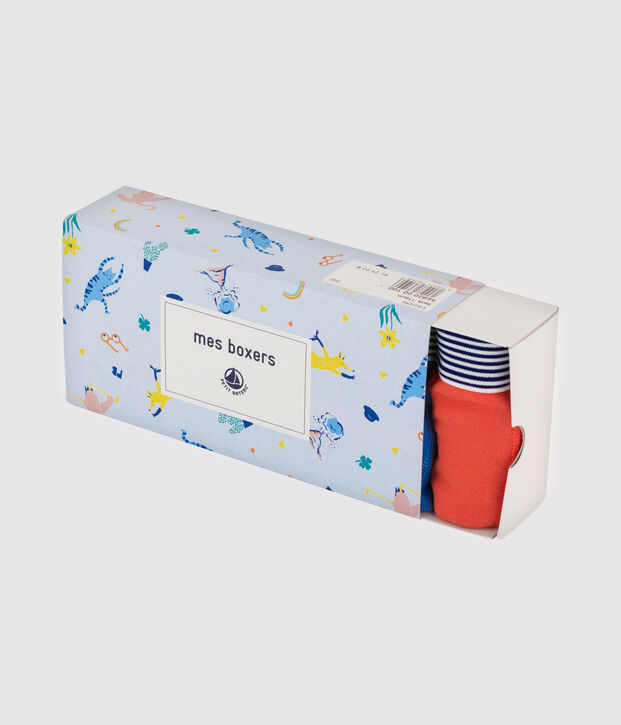 Lot de 5 boxers animaux yoga petit gar&ccedil;on multicouleur
