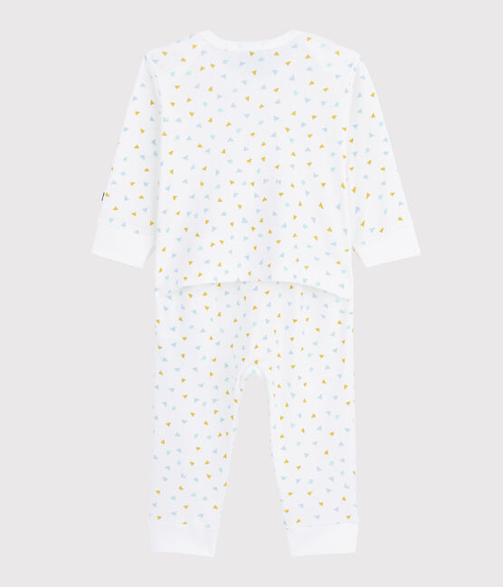 Dors-bien sans pression confettis bébé en coton blanc MARSHMALLOW/blanc MULTICO