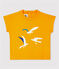 Tee-shirt manches courtes en coton bébé garçon. jaune TEHONI