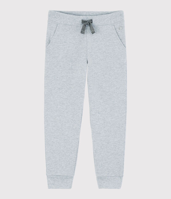 Pantalon de jogging en molleton enfant garçon gris POUSSIERE CHINE