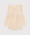 Robe sans manche avec bloomer en jersey léger bébé blanc AVALANCHE/ MULTICO