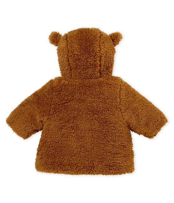 Manteau sherpa bébé mixte marron BRINDILLE