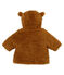 Manteau sherpa bébé mixte marron BRINDILLE