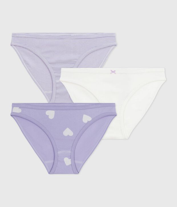 Lot de culottes femme en coton multicouleur