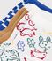 3 paires de chaussettes b&eacute;b&eacute; en coton imprim&eacute; animalier multicouleur