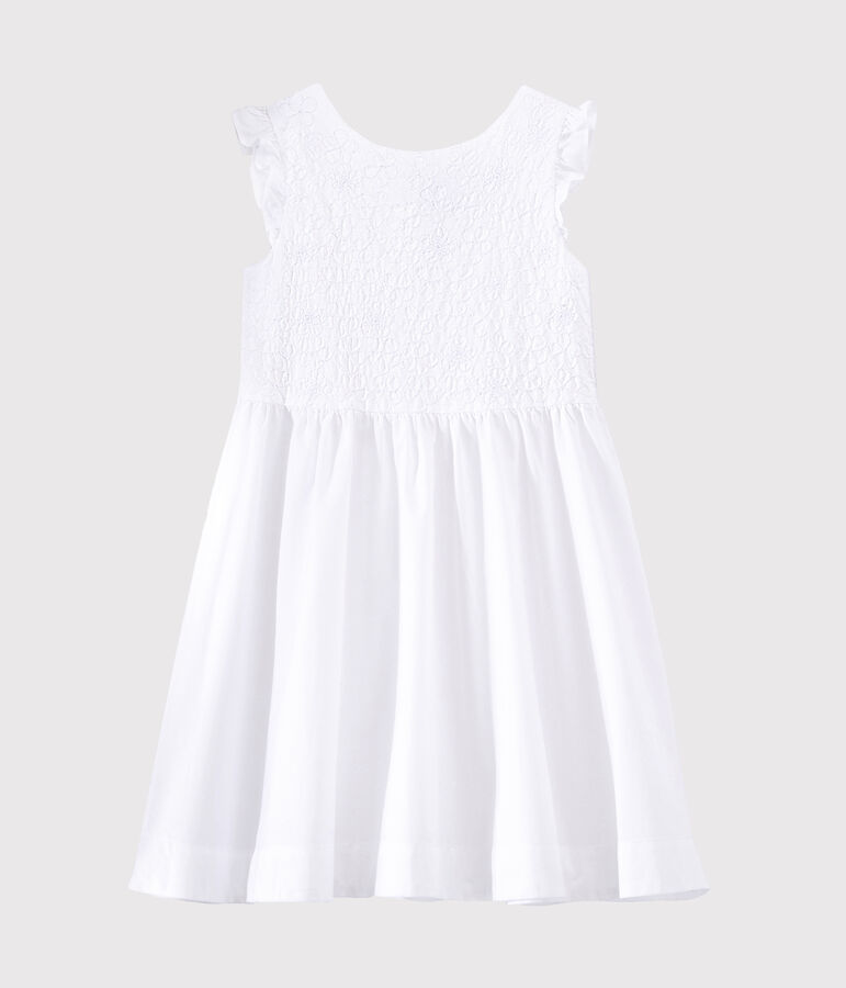 Robe de c&eacute;r&eacute;monie fille blanc