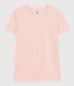 Tee-shirt LE DROIT col rond en coton Femme