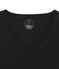Tee-shirt manches femme courtes en coton léger noir NOIR