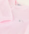 Dors-bien bébé fille en velours rose rose VIENNE