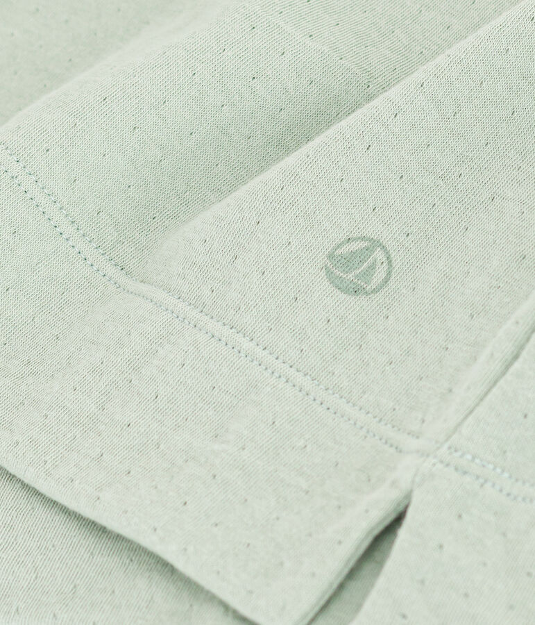 Tee-shirt le Boxy en coton femme vert HERBIER