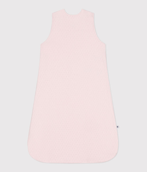 Gigoteuse b&eacute;b&eacute; en coton unis TOG 0.5 rose