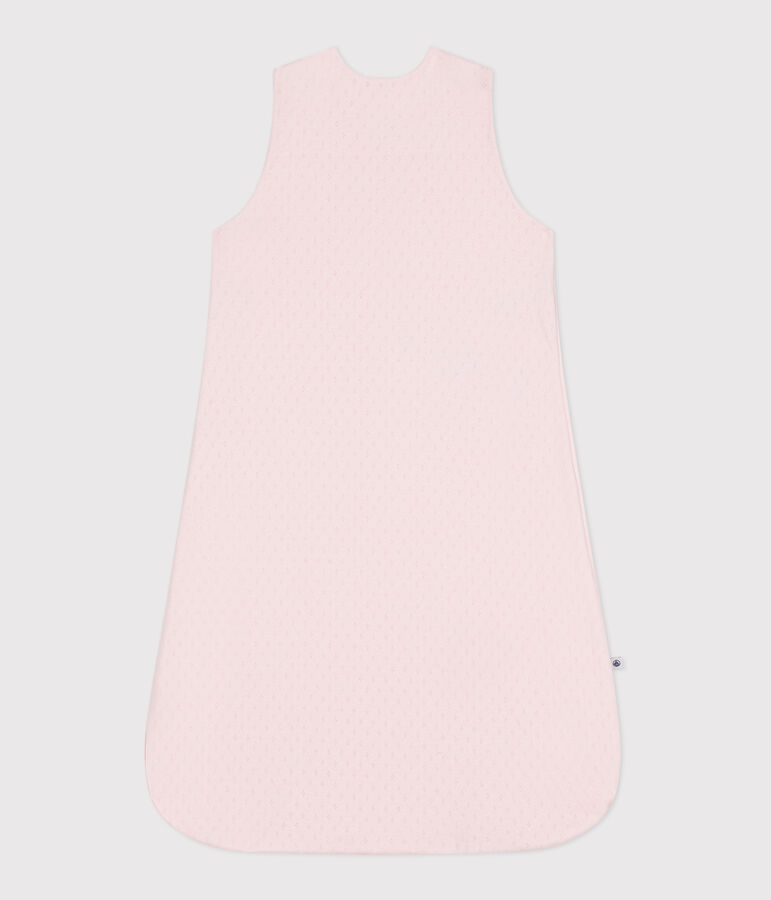 Gigoteuse b&eacute;b&eacute; en coton unis TOG 0.5 rose FLEUR