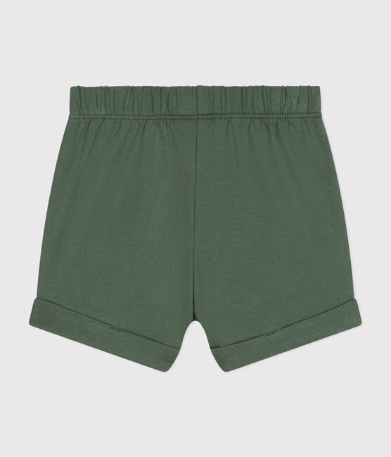 Short en jersey léger bébé vert CROCO