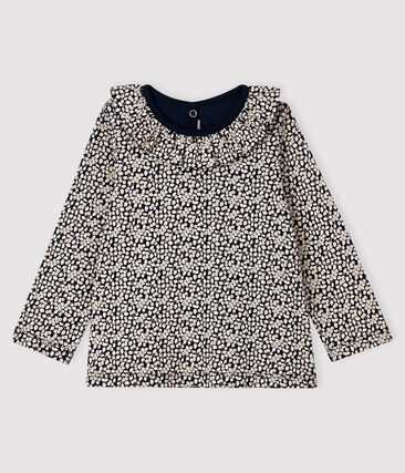 PETIT BATEAU - Blouse manches longues bébé fille