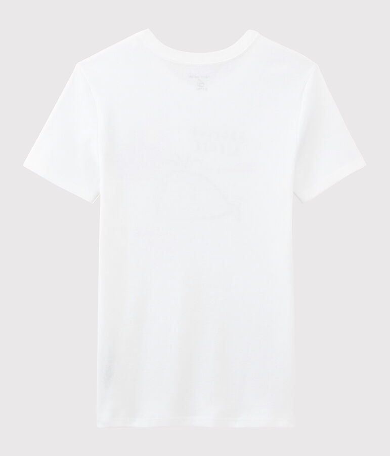 Tee shirt Femme Serge Bloch blanc ECUME
