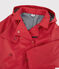 Trench à capuche enfant fille rouge TERKUIT