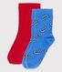 Lot de 2 paires de chaussettes enfant garçon