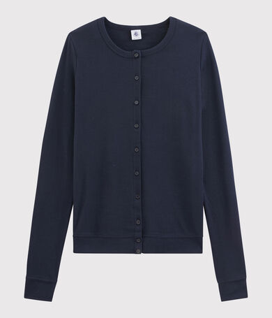 Cardigan iconique en coton Femme