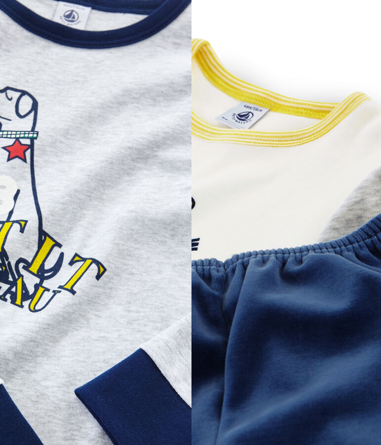 Duo de pyjamas petit gar&ccedil;on multicouleur