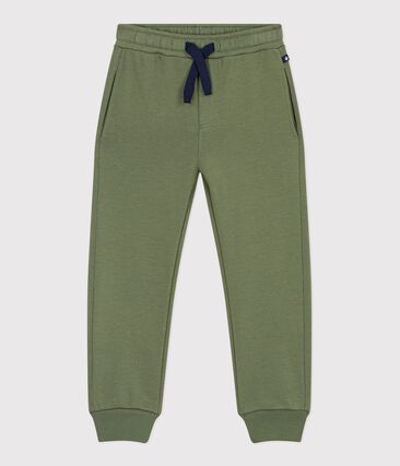Pantalon de jogging enfant en coton uni
