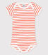 Body manches courtes bébé fille