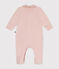 Pyjama en velours bébé rose SALINE