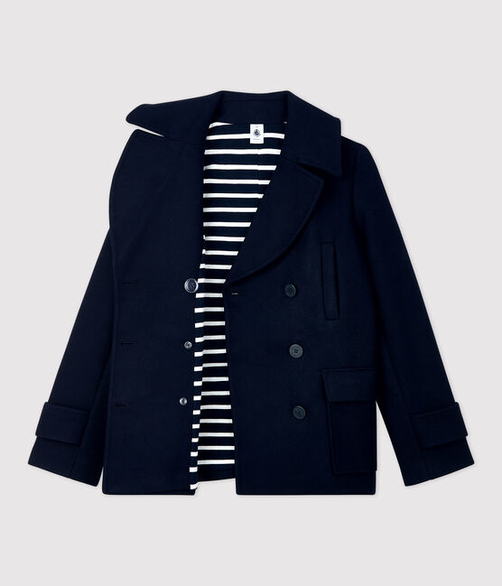 Caban en laine Femme bleu SMOKING