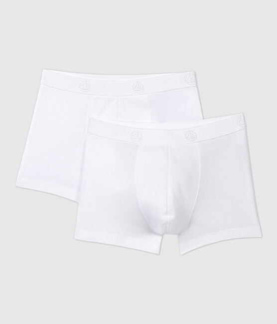 Lot de 2 boxers blancs petit garçon variante 1